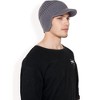 Anna-Kaci Men's Ribbed Knit Baseball Cap with Ear Flap Coverage for Winter Warmth and Style - 2 of 4