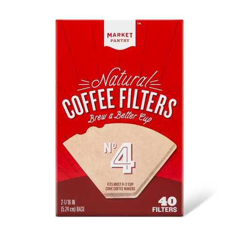 Natural Cone 4 Coffee Filters 40ct Market Pantry Target