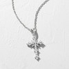 Ross-Simons 0.25 ct. t.w. Diamond Cross Pendant Necklace in Sterling Silver Size 18 - 4 of 4