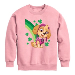 Boys' - Nickelodeon - Paw Patrol Graphic Long Sleeve Fleece Sweatshirt - 1 of 2