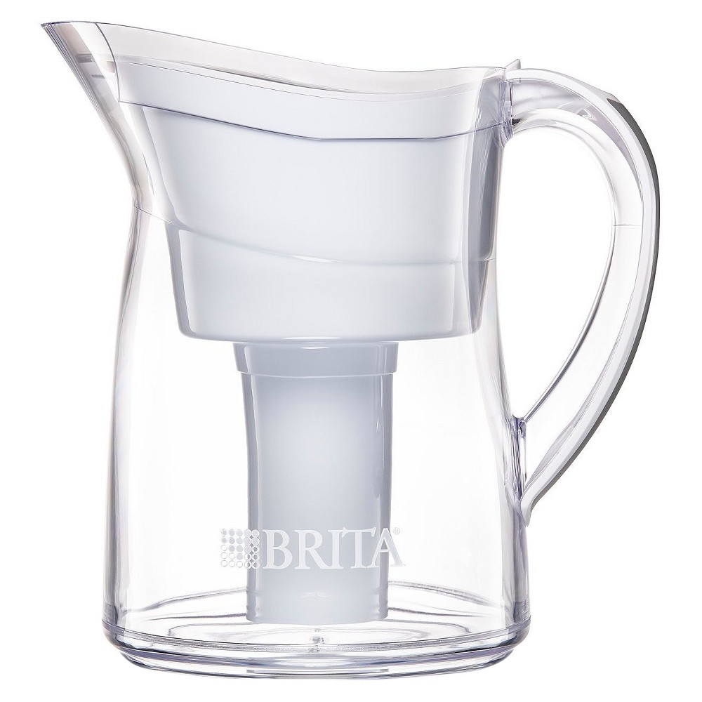 UPC 060258360684 Brita Mini Plus Water Filtration Pitcher White 6