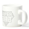 10oz DIY Fathers Day Mug Super Dad - Bullseye's Playground™ - 2 of 3