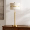 Mika, Table Lamp - 27 Inch Height - TBL4483 - Bleached Natural/Brass - Safavieh - 2 of 4
