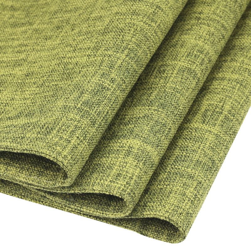Unique Bargains Daily Home Decoration Long Faux Linen Table Runner Solid Color 1 Pack, 3 of 6
