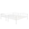 NicBex Twin over Twin Bunk Bed Convertible Metal Bed Frame with Full Length Guardrail and Ladder for Bedroom, Dorm, No Box Spring Required - 4 of 4