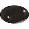 Kings Brand Tufted Upholstered Storage Bench Ottoman with Chrome Legs - 3 of 4