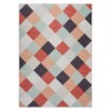 Machine Washable Plaid Checkered Design,Indoor Runners Carpet for Hallway, Entryway Indoor,Entry Laundry - 2 of 4