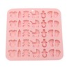 Unique Bargains Candy Making Moulds 35-Cavity Baby Theme Candy Mould Hand Wash 6.89"x6.57"x0.47" 1 Pc - 3 of 4