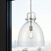 Newton Bell - 1 Light Stem Hung Pendant In Industrial Style-20.25 Inches Tall and 14 Inches Wide - 2 of 3