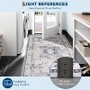 Coucheta Vintage Washable Area Rug, Non-Slip Medallion Carpet for Living Room Bedroom, Soft Stain Resistant Indoor Rug, Multiple Sizes & Colors - 4 of 4