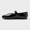 Women’s Elena Mary Jane Flats with Memory Foam Insole – A New day™ Black - 2 of 4