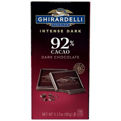 Ghirardelli Intense Dark Bar 92% Cacao 3.17oz