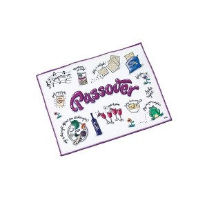 Rite Lite 19" Passover Potpourri Drying Mat - White/Purple - 1 of 3