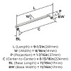 Amerock Cowrie Pull for Cabinets, Drawers, and Furniture - 3 of 4