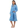 Casual Nights Women's Fleece Long Sleeve Plush Robe - 2 of 3