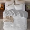 2-3 Pcs Comforter Set - Reversible Imitation Prewashed Fabric, All-Season Down Alt - 4 of 4
