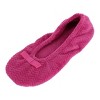Isotoner Women's Chevron Microterry Ballerina Slipper - 3 of 4