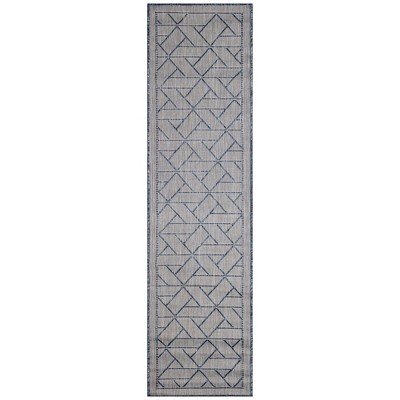 Liora Manne Carmel  Indoor/Outdoor Rug  Navy..