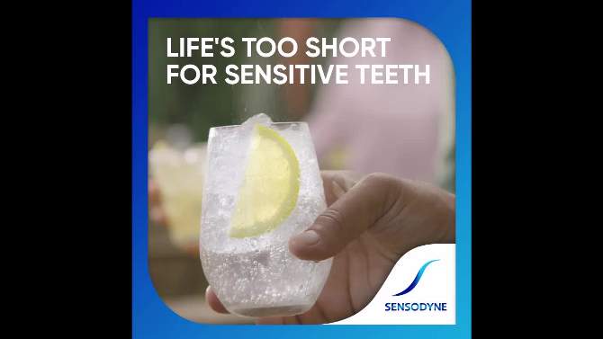 Sensodyne Whitening Repair and Protect Toothpaste for Sensitive Teeth - 3.4oz, 2 of 11, play video