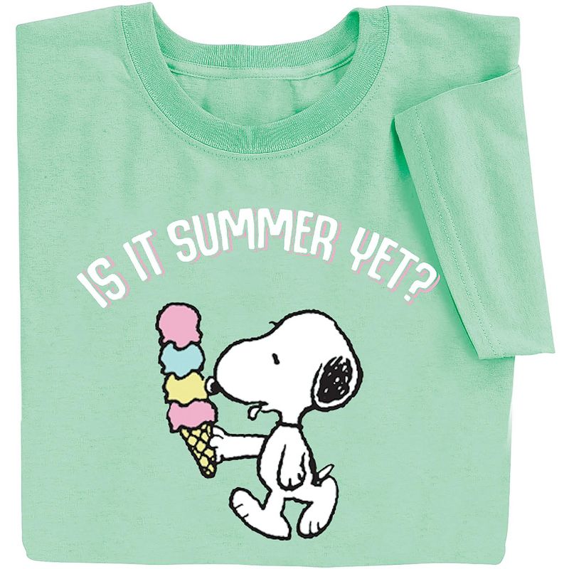 Collections Etc Snoopy Is It Summer Yet Tee, 1 of 5
