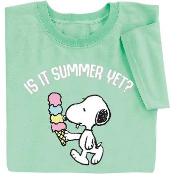Collections Etc Snoopy Is It Summer Yet Tee
