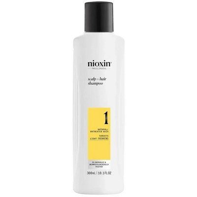 Nioxin System 1 Cleanser Shampoo, 10.1 oz