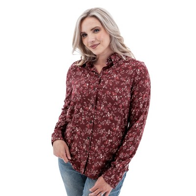 Old Ranch Brands Women's Lilah Floral Print Shirt