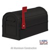 Salsbury Industries Heavy Duty Rural Mailbox - Black - 2 of 4