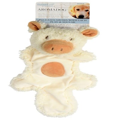 Multipet Aromadog Flattie Pig Senior Dog Toy, Large