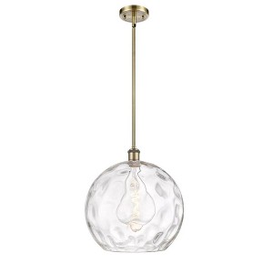 Athens Water Glass - 1 Light Pendant In Industrial Style-14.88 Inches Tall and 13.75 Inches Wide - 1 of 1