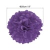 Unique Bargains Decorative Reusable Party Wedding Tissue Pom Poms Flowers 5 Pcs - 2 of 4