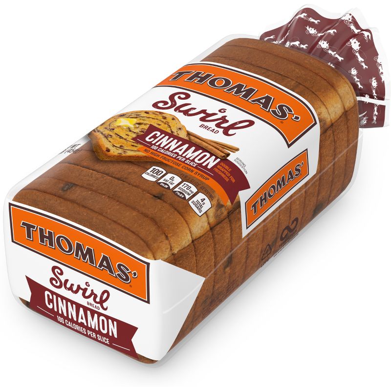 Thomas&#39; Cinnamon Swirl Bread - 16oz, 6 of 18