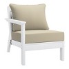 WestinTrends Avalon Outdoor Patio HDPE Loveseat Sofa with Patio Cushions - 4 of 4