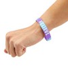 Juvale 36 Pack Inspirational Rubber Bracelets, Motivational Silicone Wristbands, Tie Dye Party Favors for Kids and Adults - 3 of 4