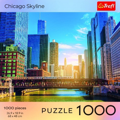 Trefl Cities Chicago Skyline Jigsaw Puzzle 1000pc