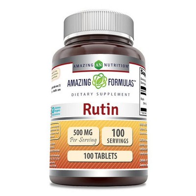 Amazing Formulas Rutin 500 Mg 100 Tablets : Target