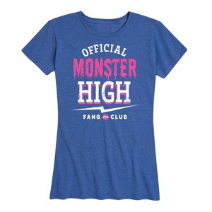 Women's - Monster High - Fang Club Short Sleeve Graphic T-Shirt - 1 of 4