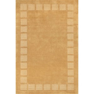 Arvin Olano x Rugs USA - Petra High-Low Wool-Blend Area Rug - 1 of 4