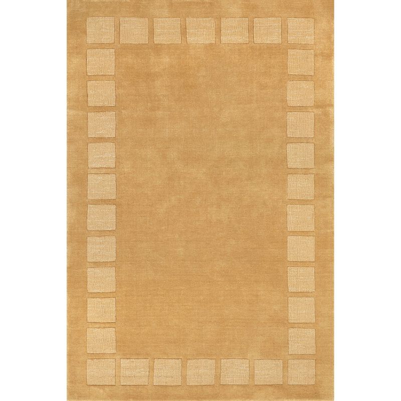 Arvin Olano x RugsUSA - Petra High-Low Wool-Blend Area Rug, 1 of 8