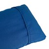 Deluxe Hammock Pillow - Blue - Algoma: Outdoor Lumbar Support, Machine Washable Cover, Polyester Fiber Fill - 3 of 3
