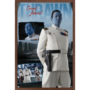 Trends International Star Wars: Ahsoka - Grand Admiral Thrawn Framed Wall Poster Prints - 1 of 4