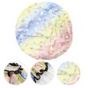 Unique Bargains Women Gradient Color Dots Shower Cap Assorted Color 1 Pc - 3 of 3