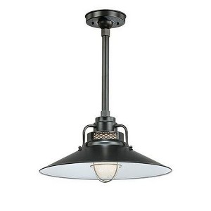 Millennium Lighting R Series 1 - Light Pendant in  Satin Black - 1 of 1