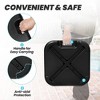 Crestlive Products 53lb Heavy Duty Patio Market Umbrella Base Water/Sand Filled Stand Square, 17.7'' X 17.7'', 23L (Black) - 4 of 4