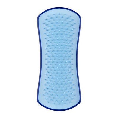 Pet Teezer Small De-Shedding Dog Grooming Brush - Blue