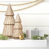 2pk Christmas Glittered Trees Gold - Wondershop™ - 2 of 3