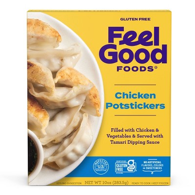 Feel Good Foods Gluten Free Frozen Chicken Potstickers - 10oz
