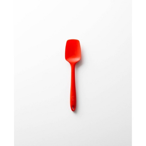  Carrotez Small Silicone Spoon, Mini Spatula, Small Spatulas for  Kitchen Use, Spoonula, Perfect for Eating, Stirring, Spreading, 7.3, 1 pc  - Mustard : Everything Else