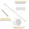 iMountek "Adjustable Tension Curtain Rod - Heavy-Duty Steel, Spring Load, Perfect for Bathroom, Kitchen & Balcony!" Silver - 4 of 4