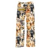 Collections Etc Can I Pet Your Dog Adorable Puppies Drawstring Lounge Pants - 2 of 4